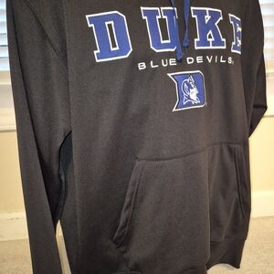 Colosseum Black Duke Blue Devils Men's Hoodie
